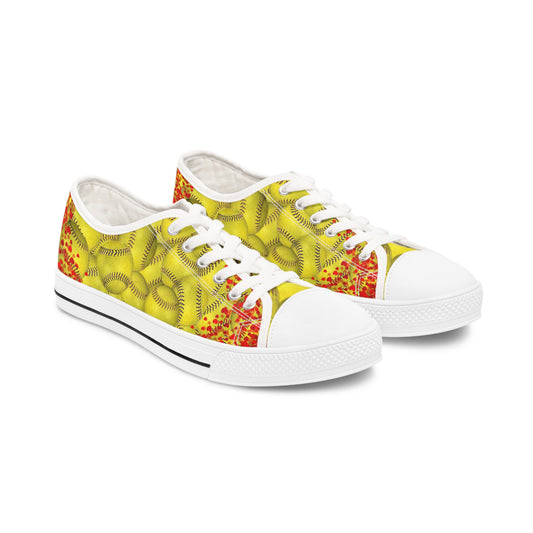 Softball Women's Low Top Sneakers