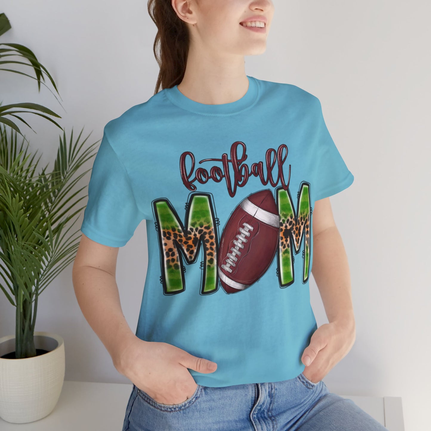 Football Mom Short Sleeve Tee