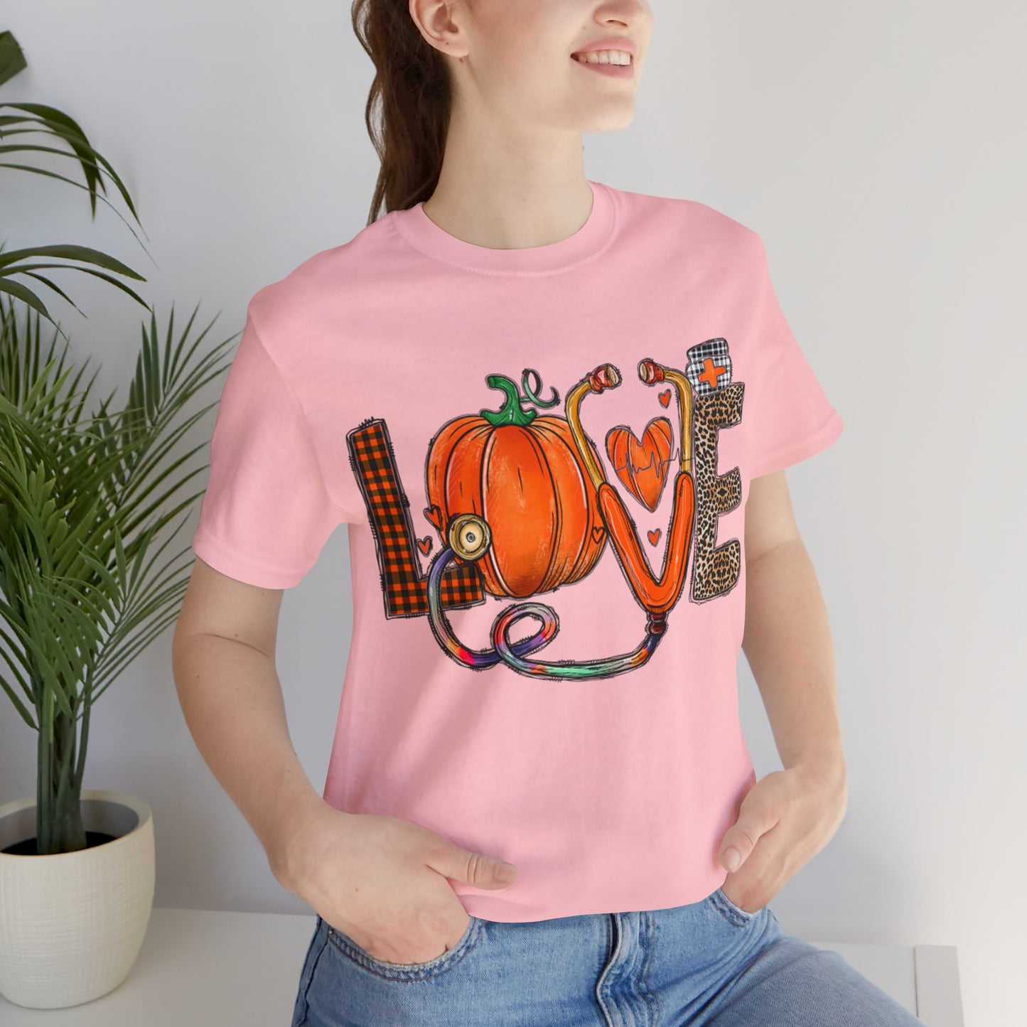 Halloween Nurse Short Sleeve Tee