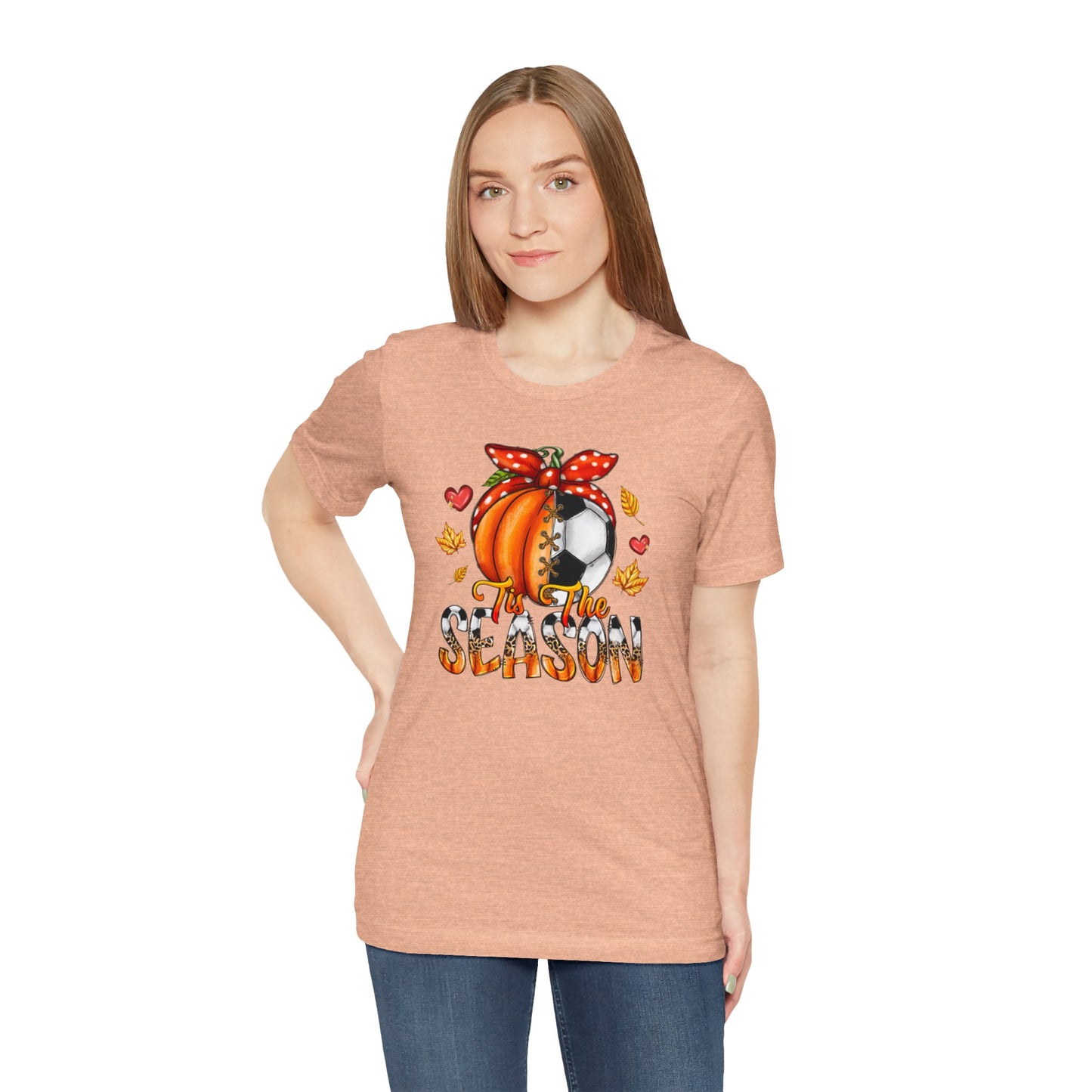 Fall Soccer Short Sleeve Tee