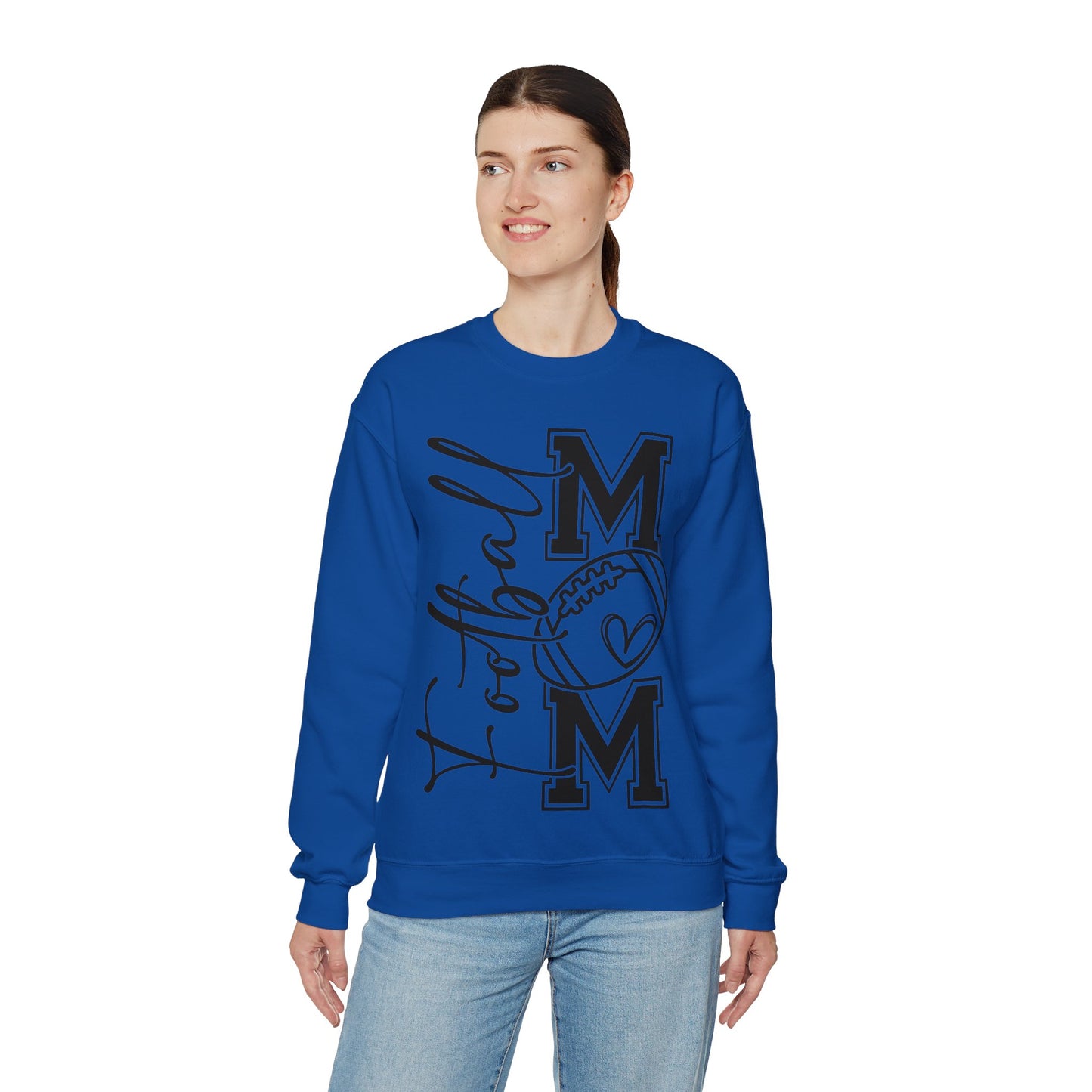 Football Mom Crewneck Sweatshirt