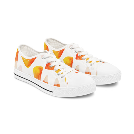 Candy Corn Women's Low Top Sneakers