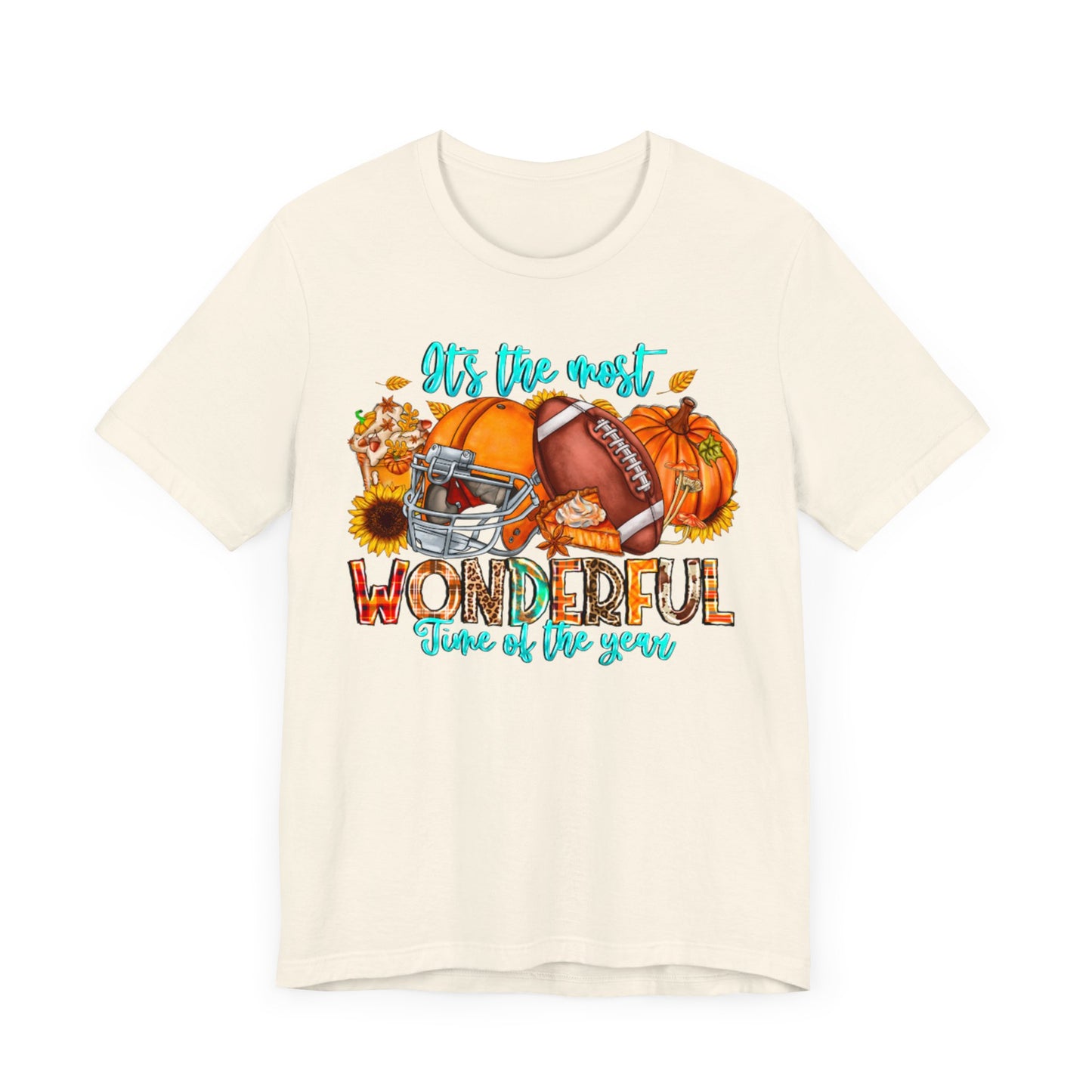 Fall Football Short Sleeve Tee