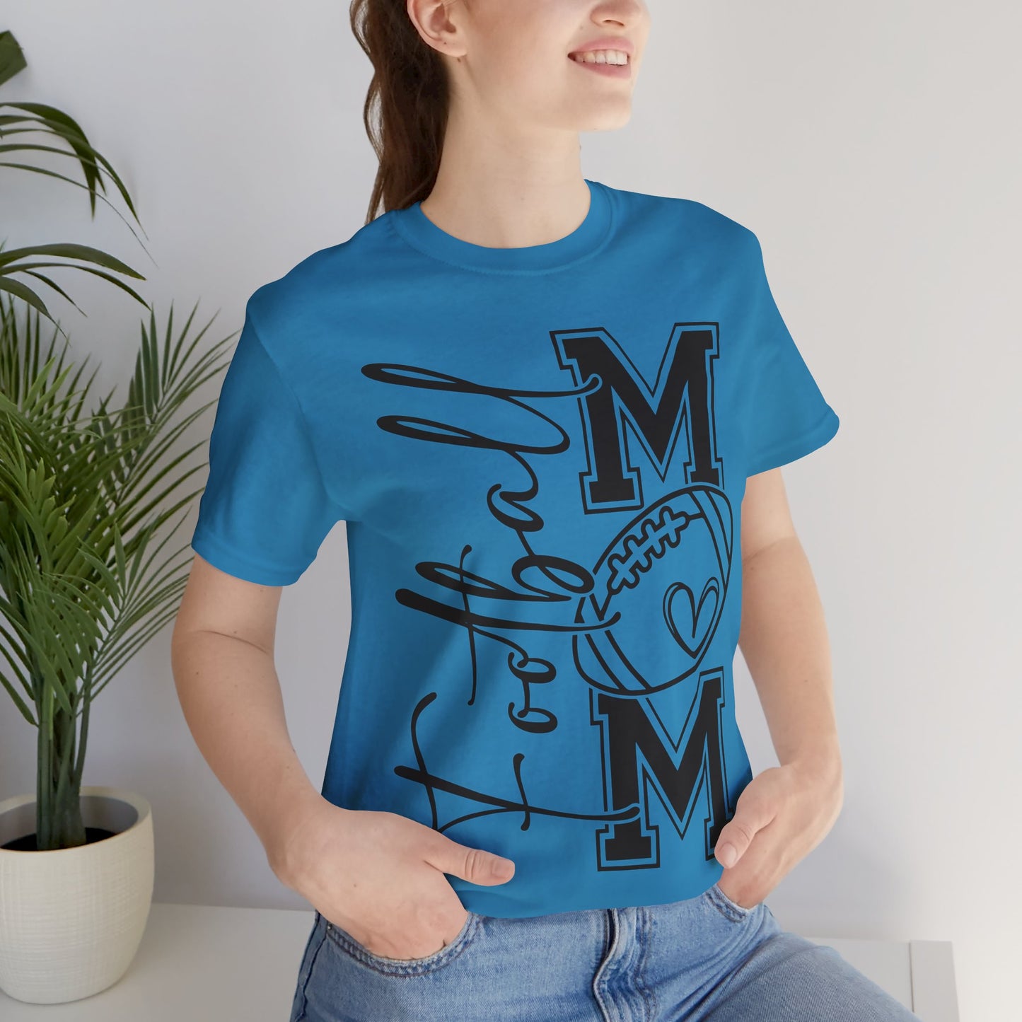 Football Mom Short Sleeve Tee