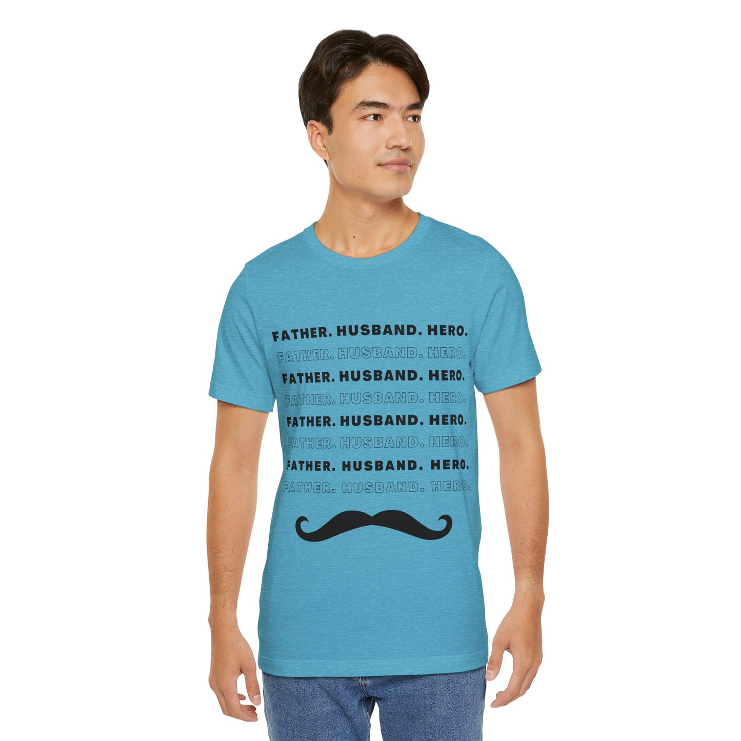 Husband Father Hero Short Sleeve Tee