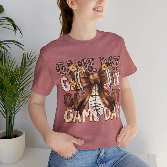 Game Day Football Short Sleeve Tee