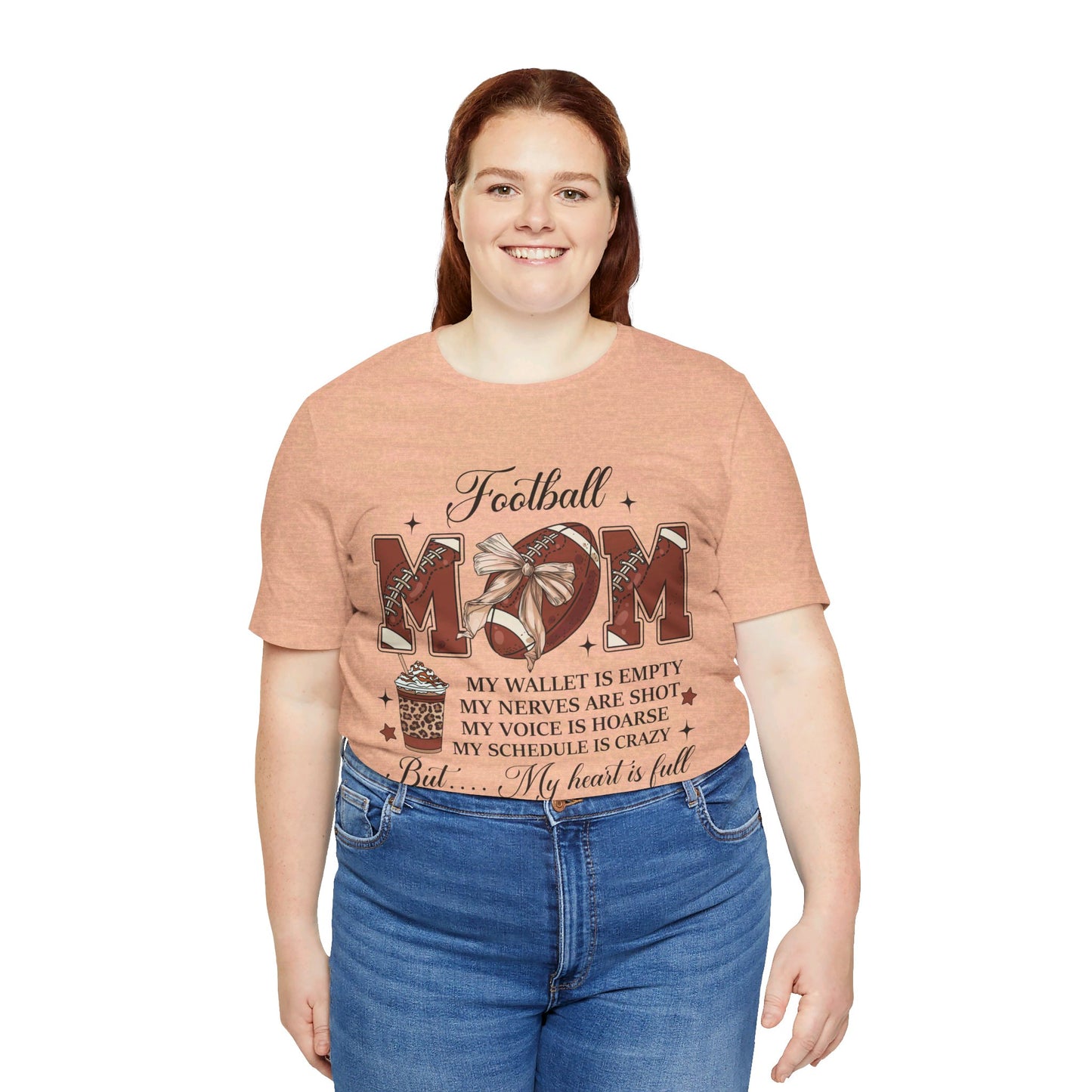 Football Mom Short Sleeve Tee