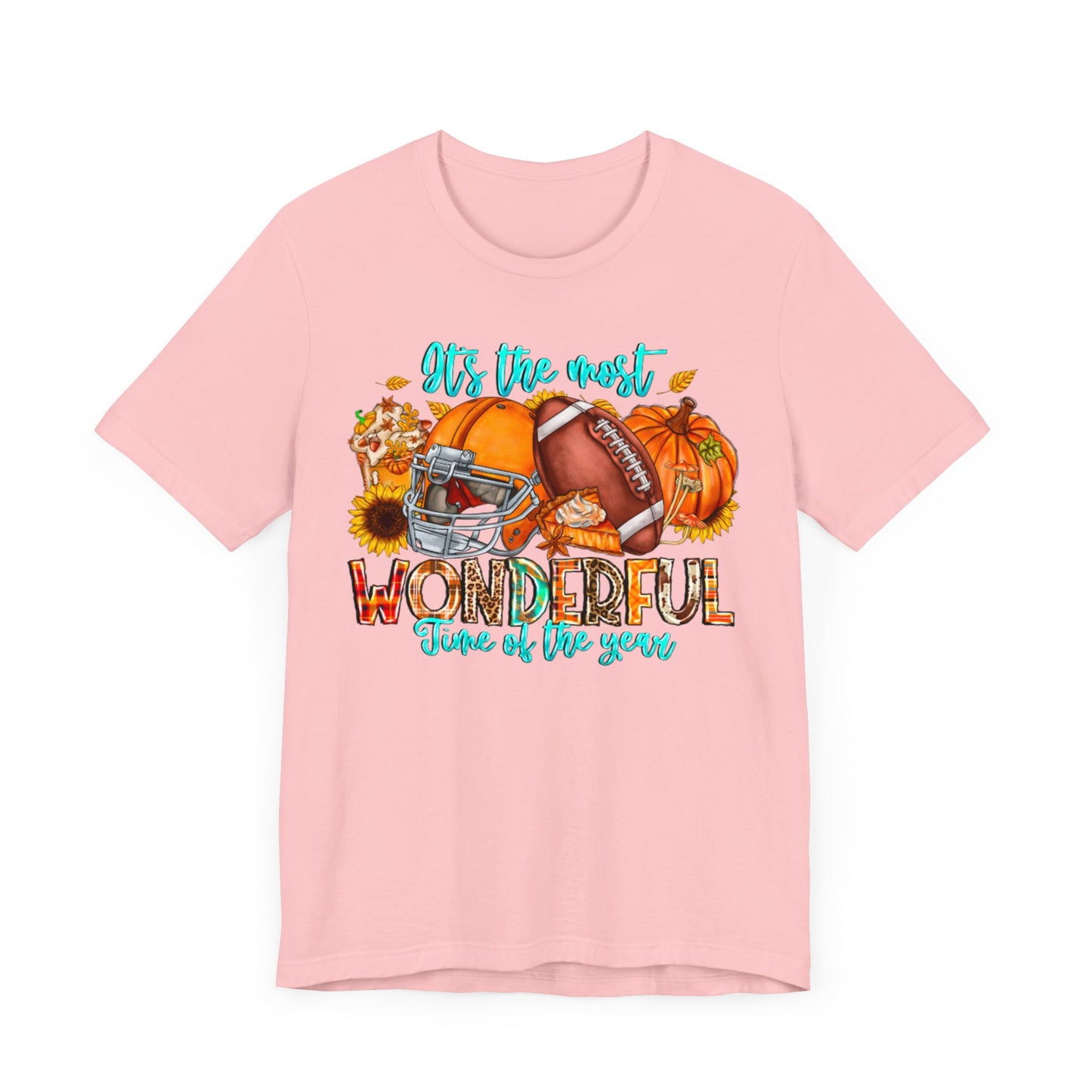 Fall Football Short Sleeve Tee