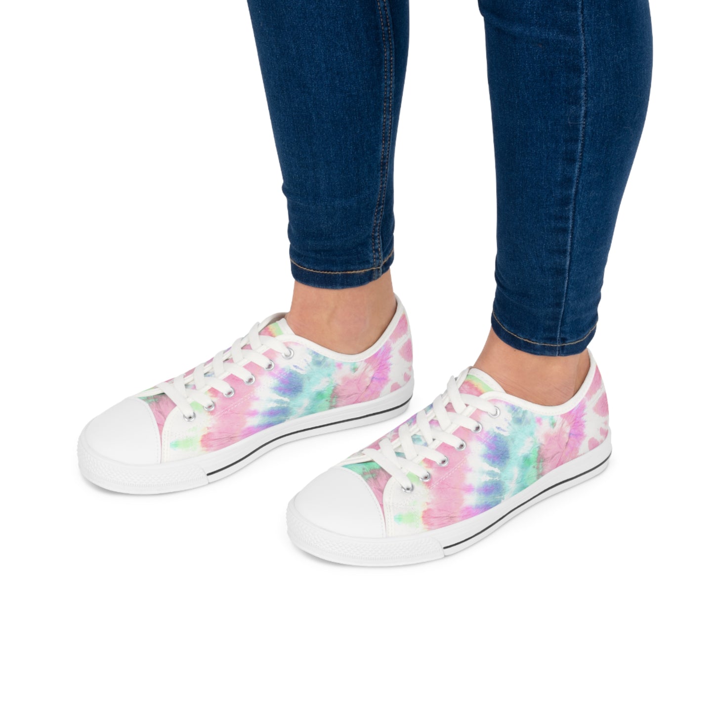 Tye Dye Women's Low Top Sneakers