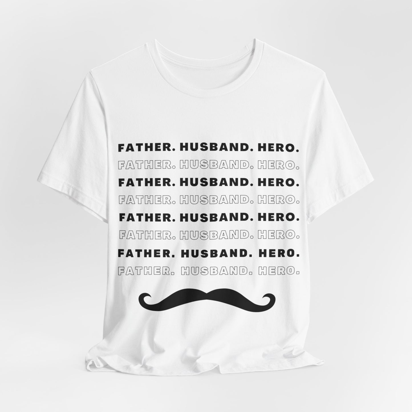 Husband Father Hero Short Sleeve Tee