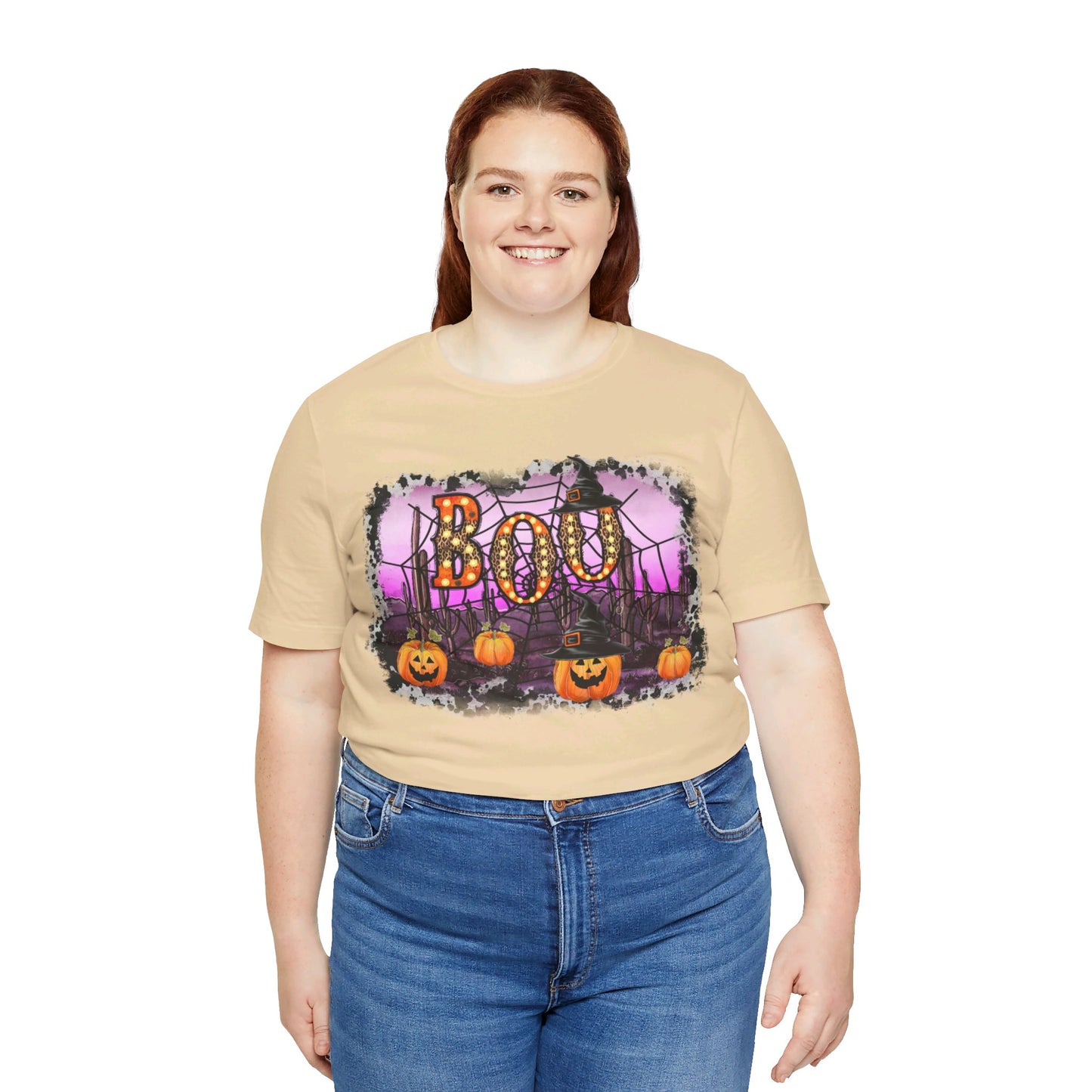 Halloween Boo Short Sleeve Tee