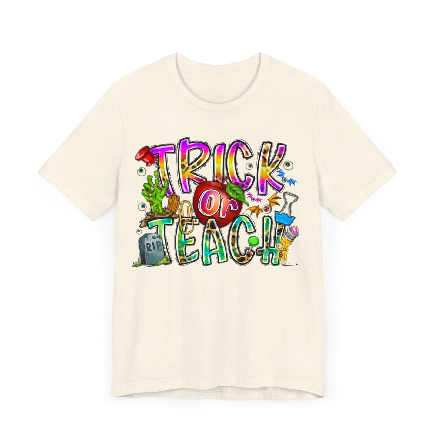 Halloween Teacher Short Sleeve Tee