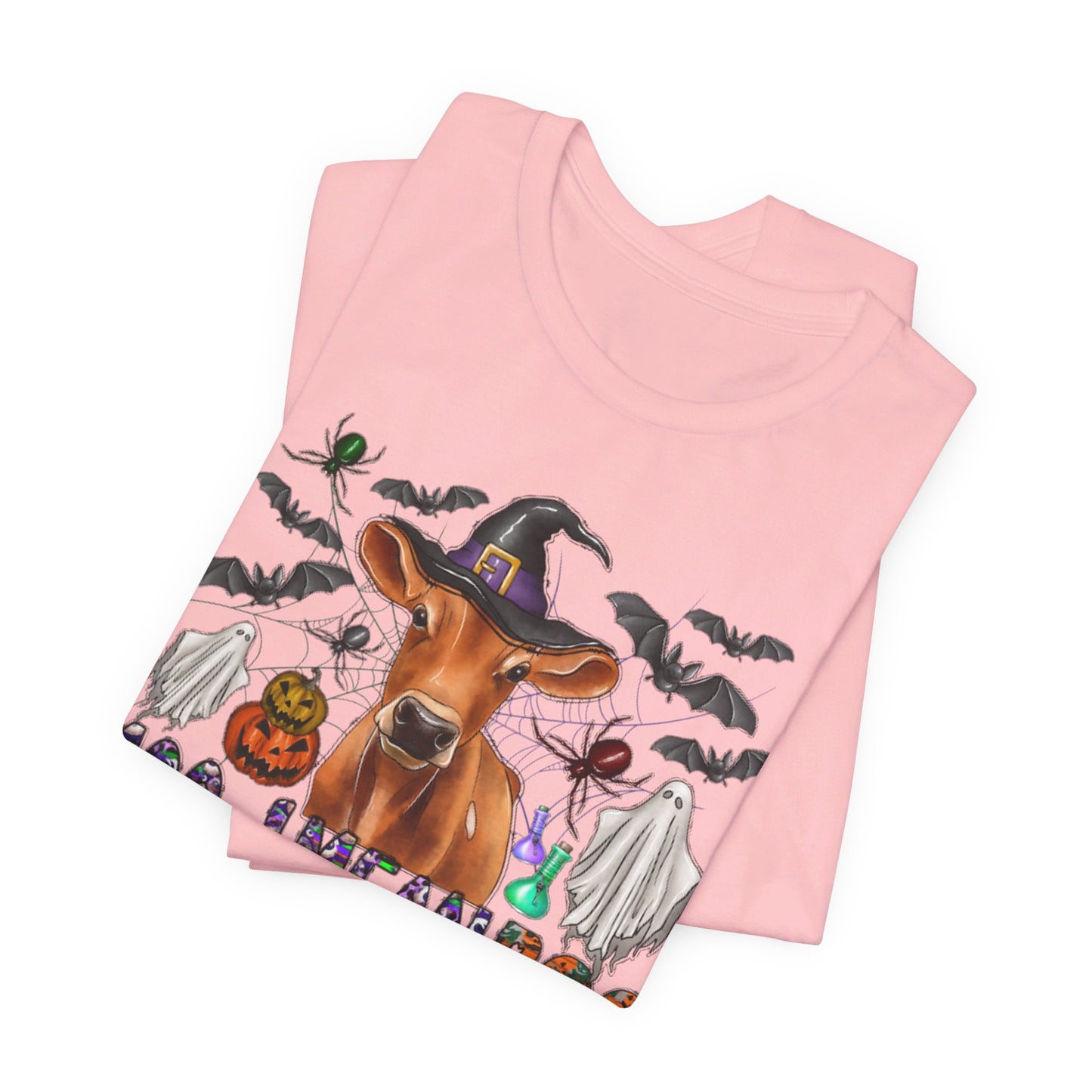 Halloween Cow Short Sleeve Tee