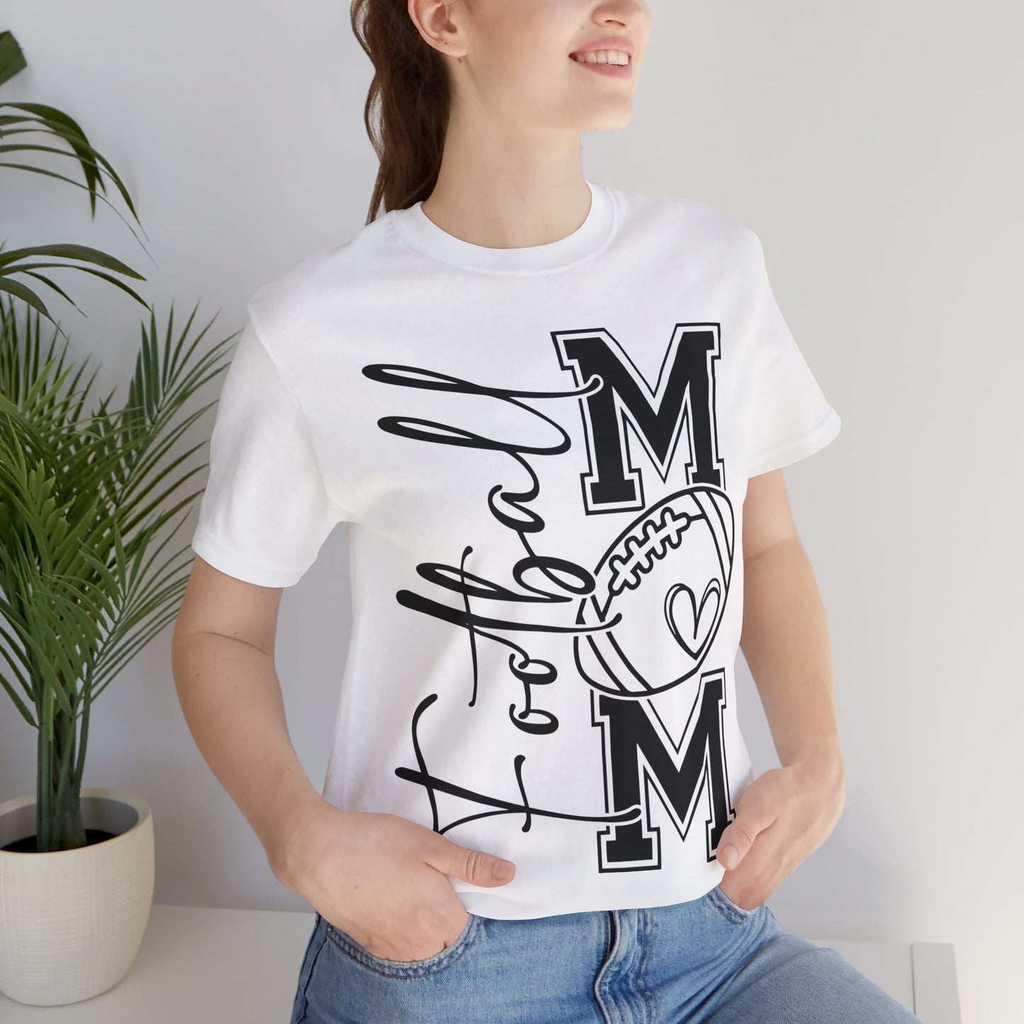 Football Mom Short Sleeve Tee