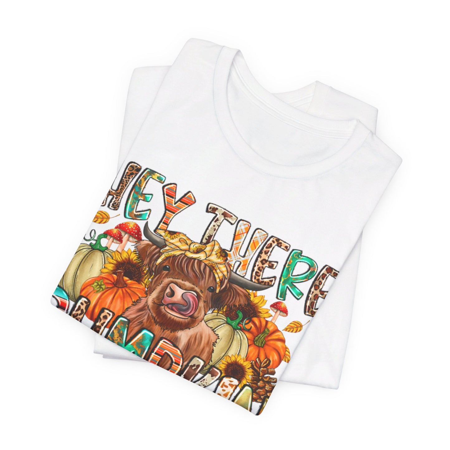 Halloween Cow Short Sleeve Tee