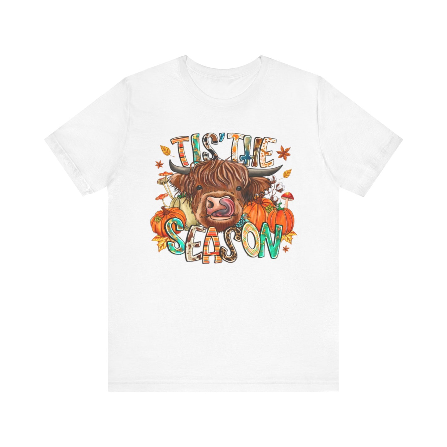 Halloween Cow Short Sleeve Tee