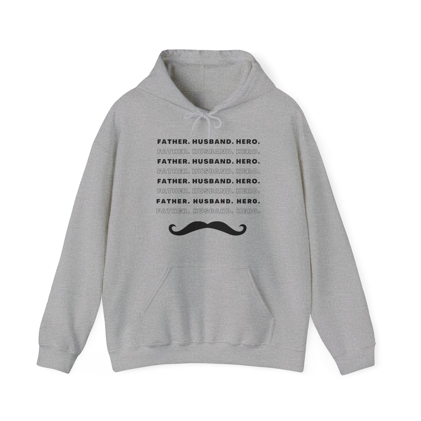 Husband Father Hero Heavy Blend™ Hoodie