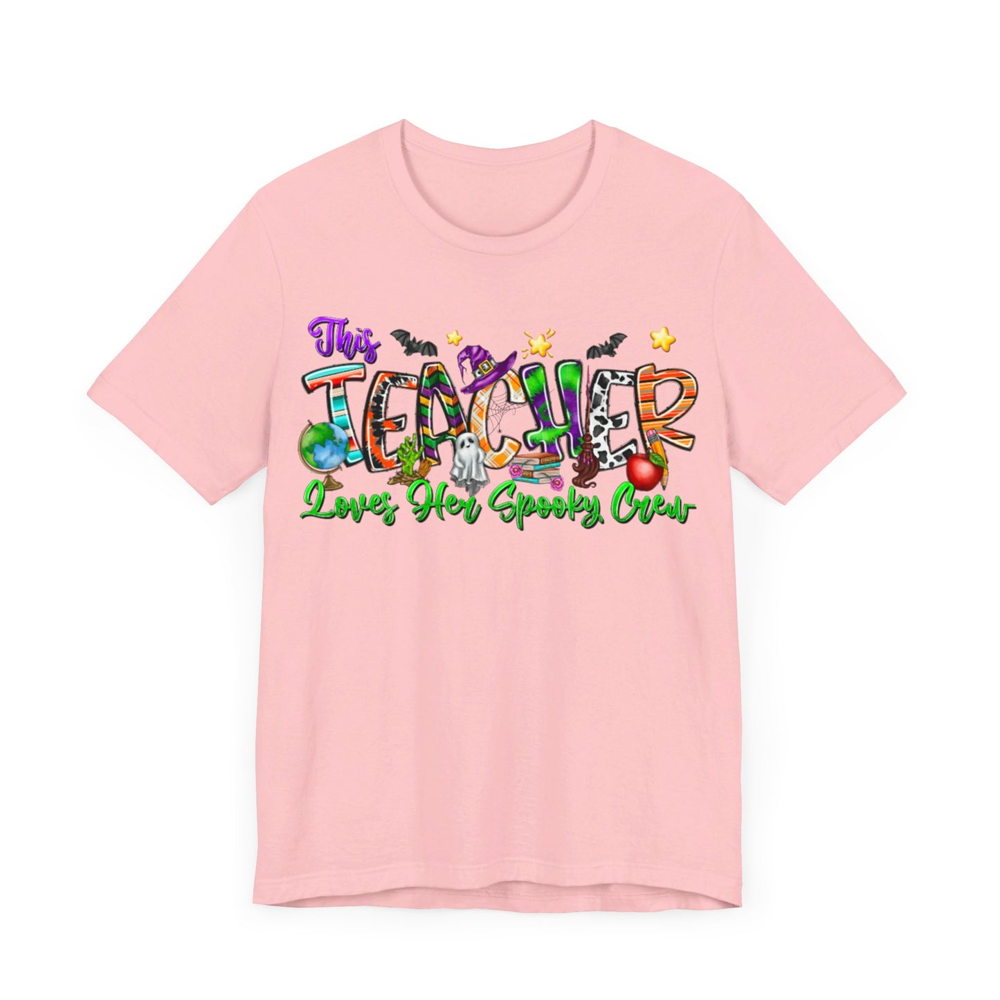 Halloween Teacher Short Sleeve Tee