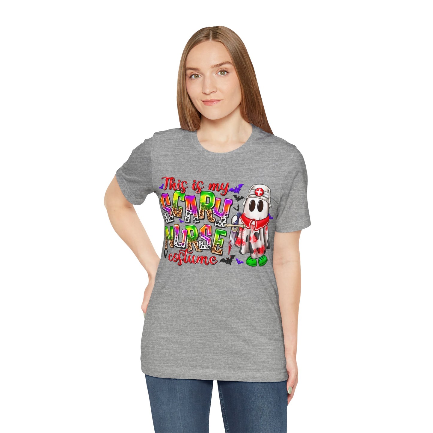 Halloween Nurse Short Sleeve Tee