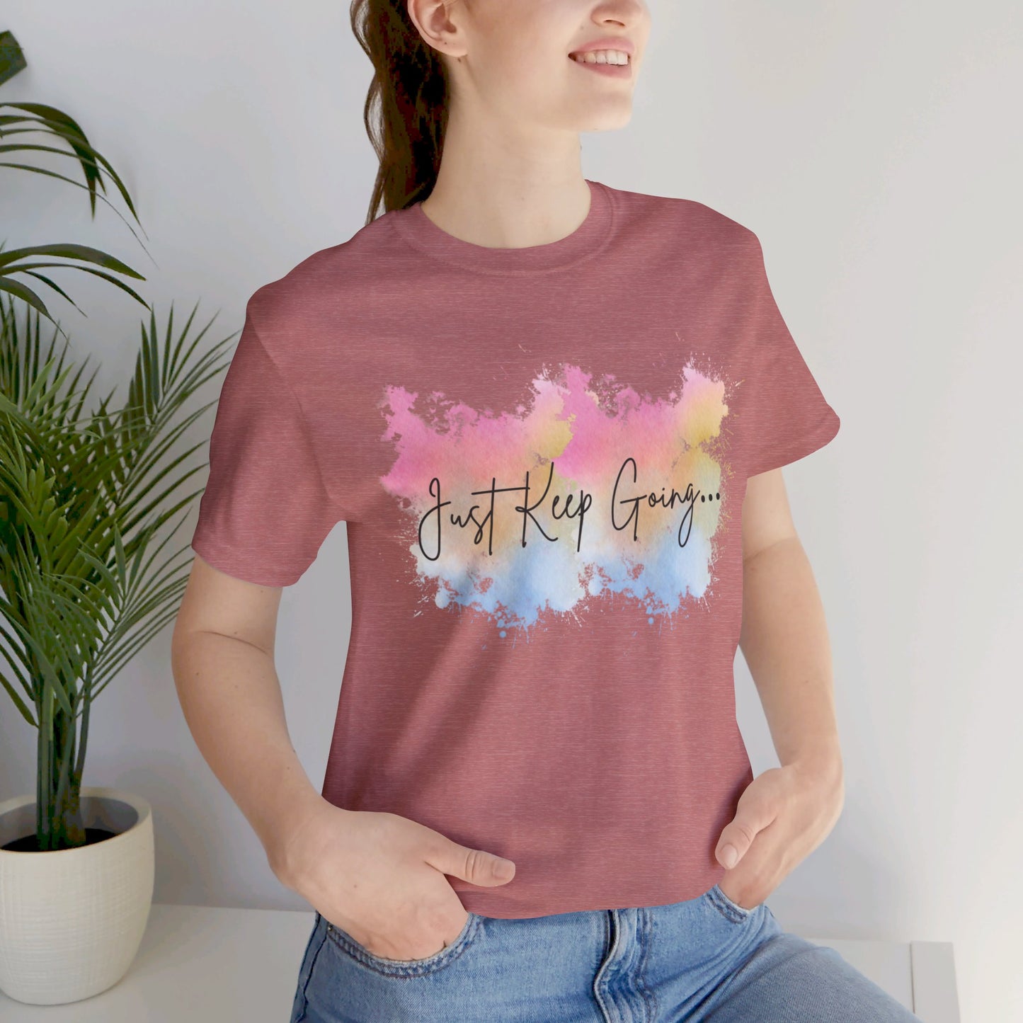 Just Keep Going Short Sleeve Tee