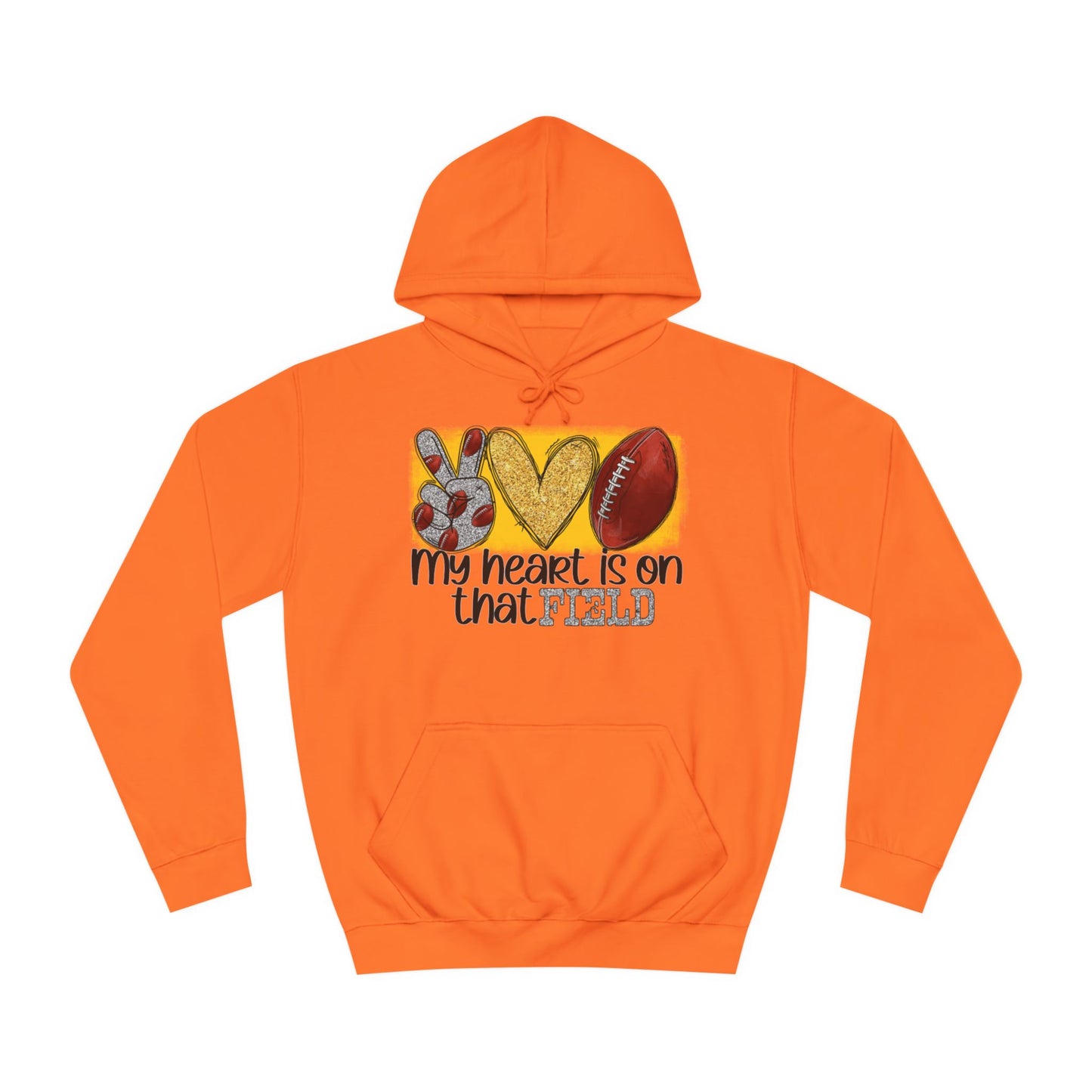 Football College Hoodie