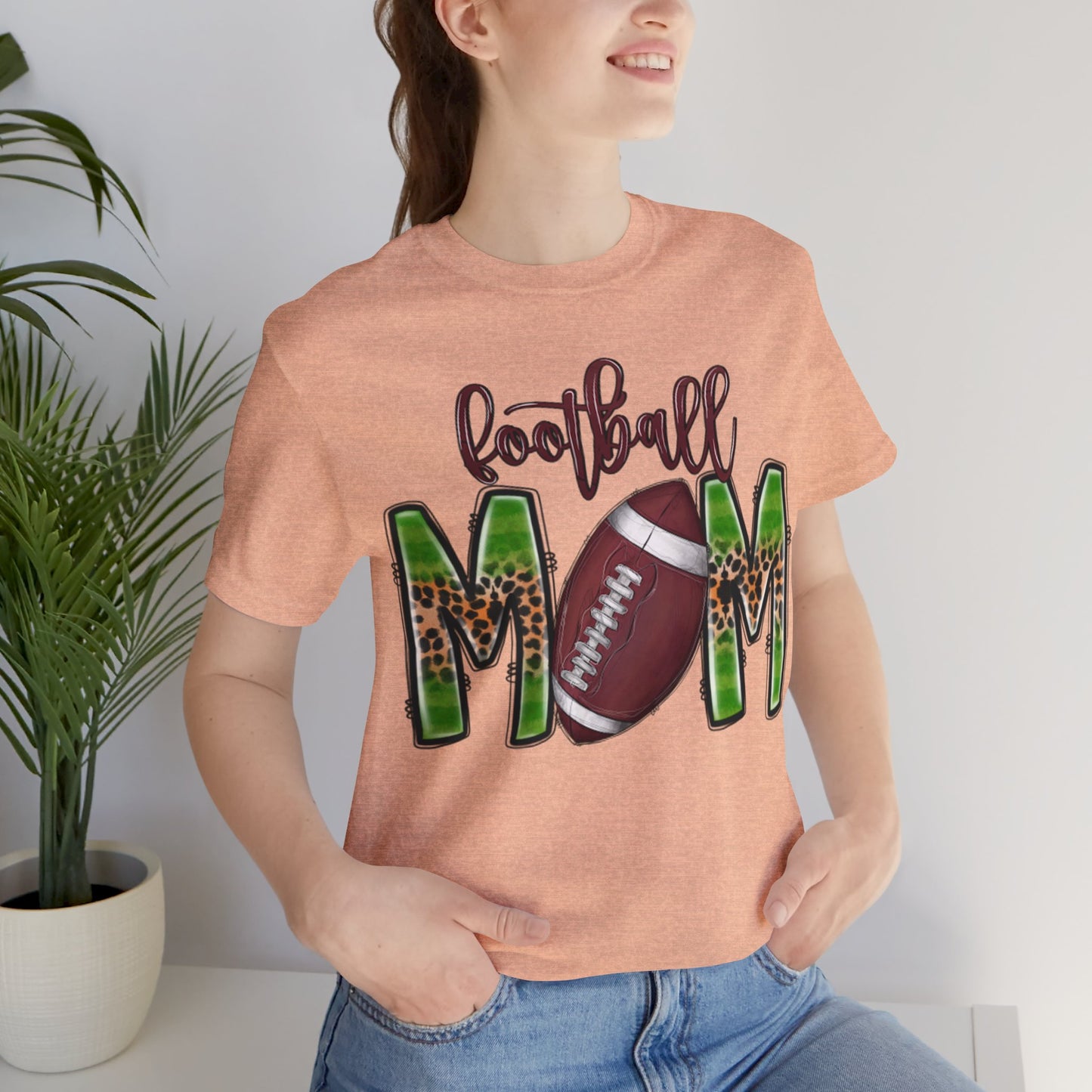 Football Mom Short Sleeve Tee