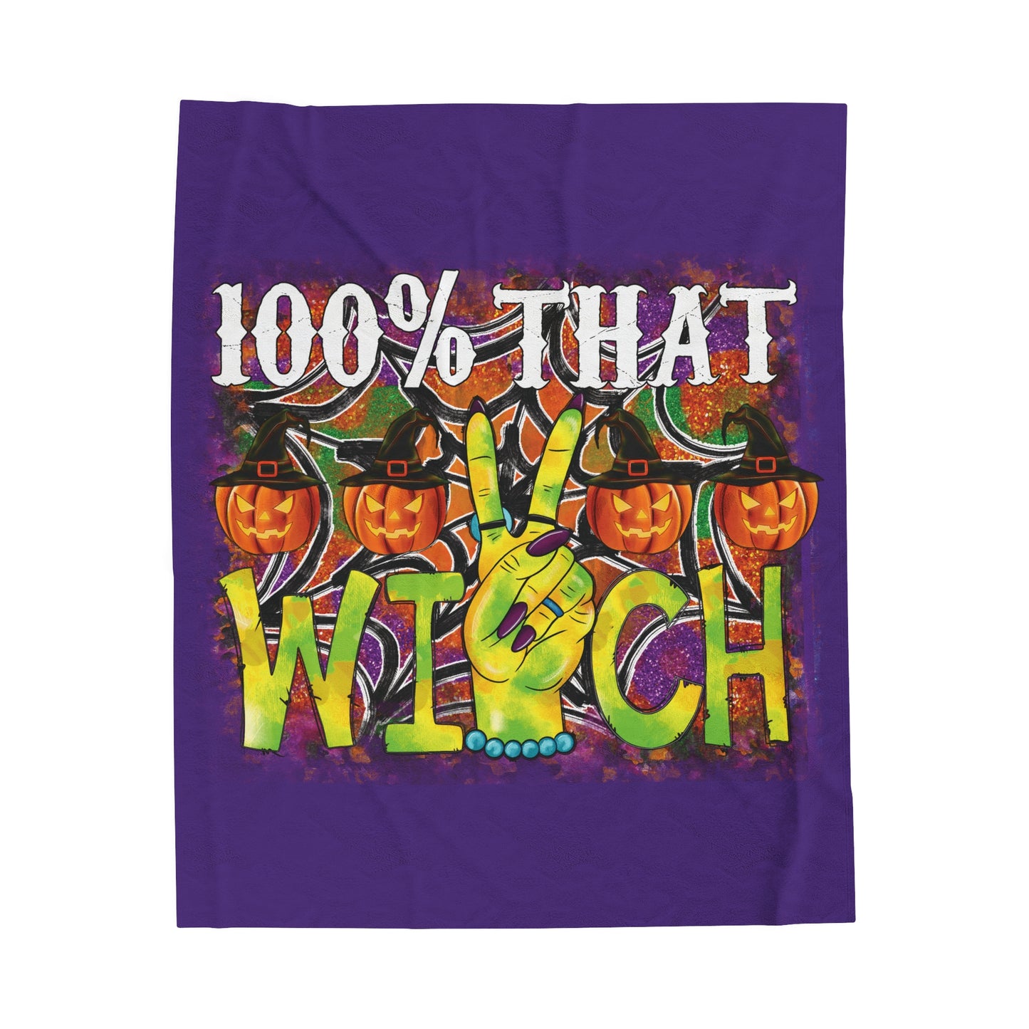 Halloween Velveteen Plush Blanket