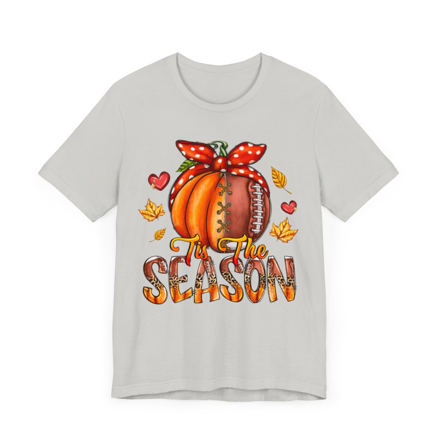 Fall Football Short Sleeve Tee