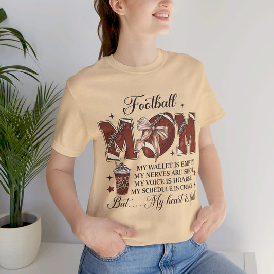 Football Mom Short Sleeve Tee