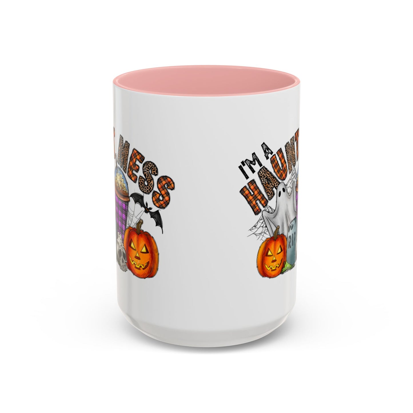 Halloween Humor Accent Coffee Mug (11, 15oz)