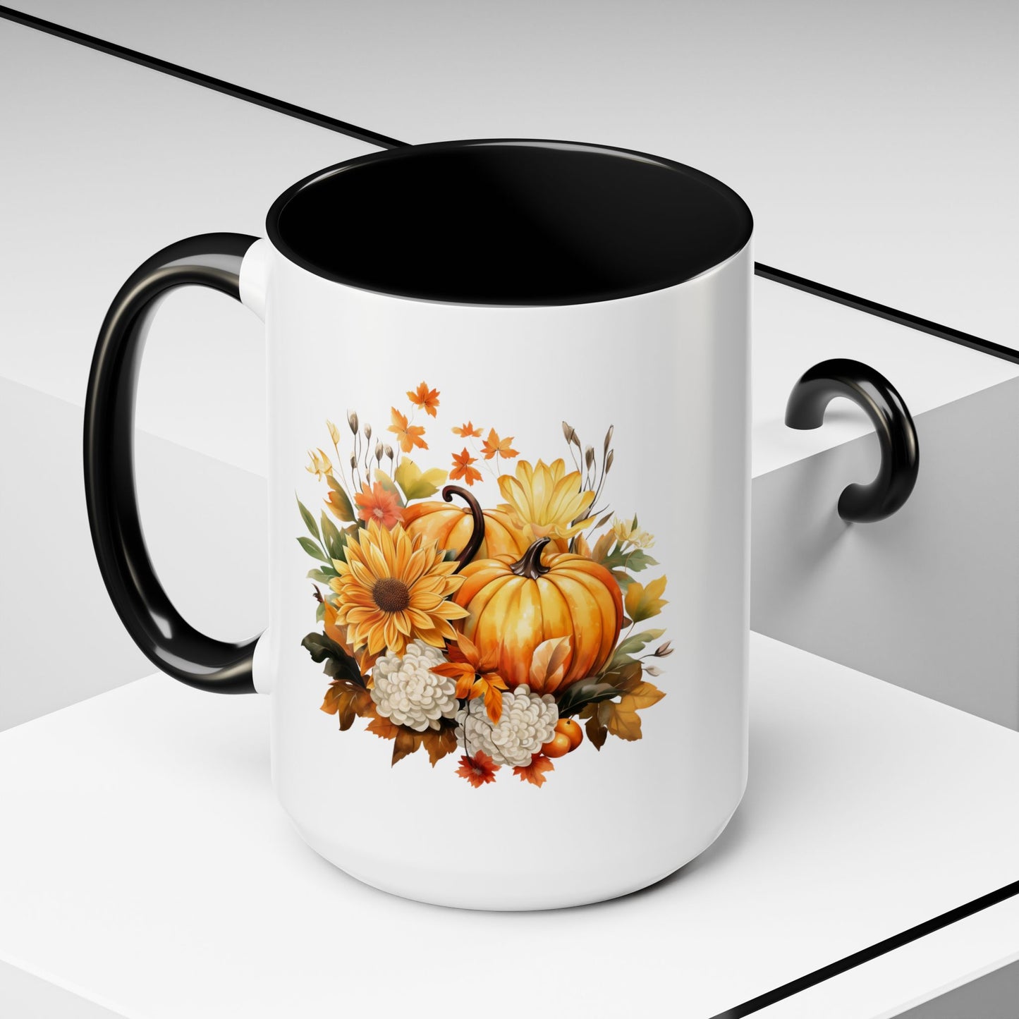 Fall Accent Coffee Mug (11, 15oz)