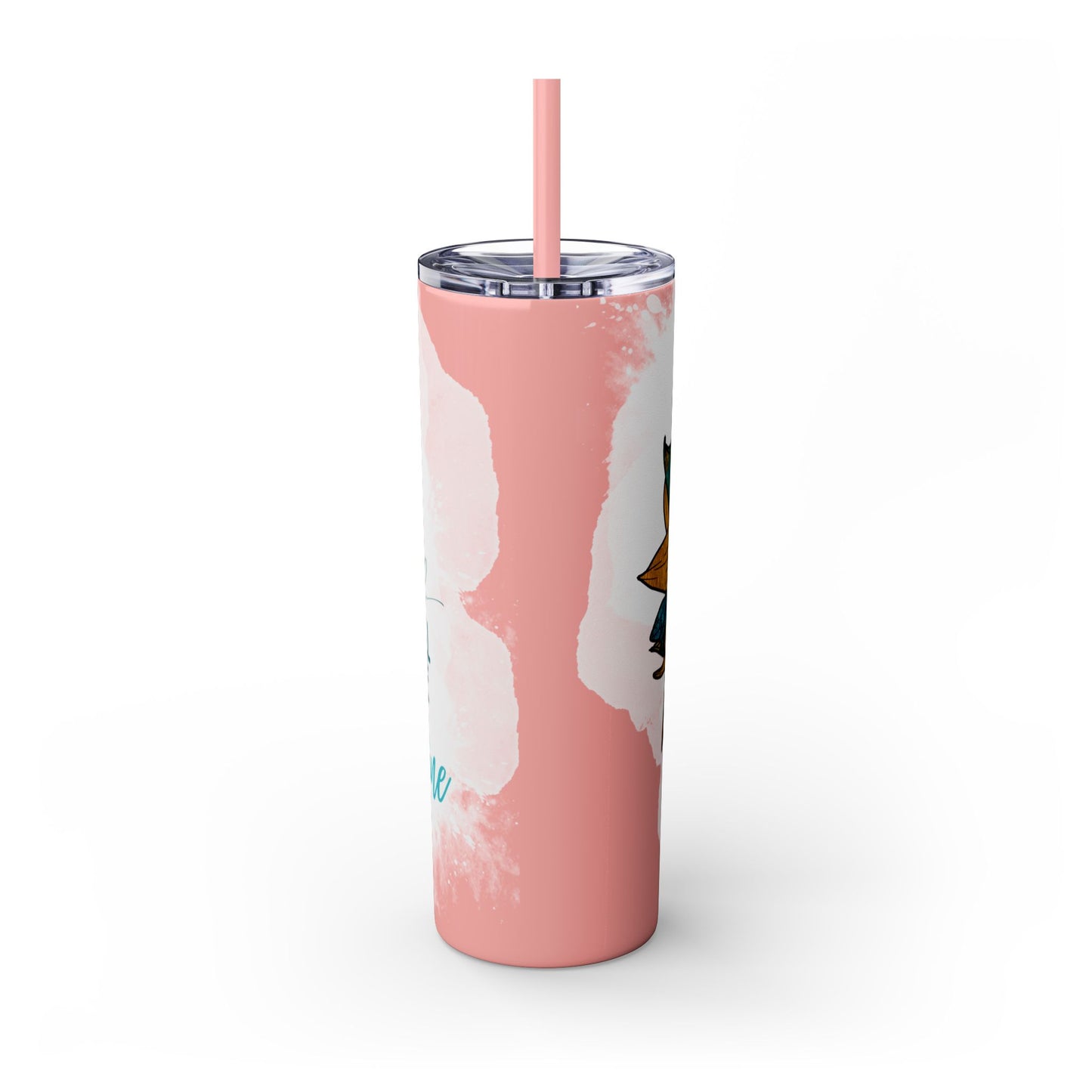 Skinny Tumbler with Straw, 20oz