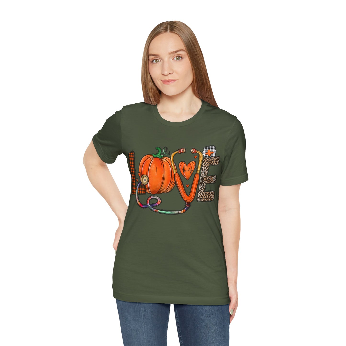 Halloween Nurse Short Sleeve Tee