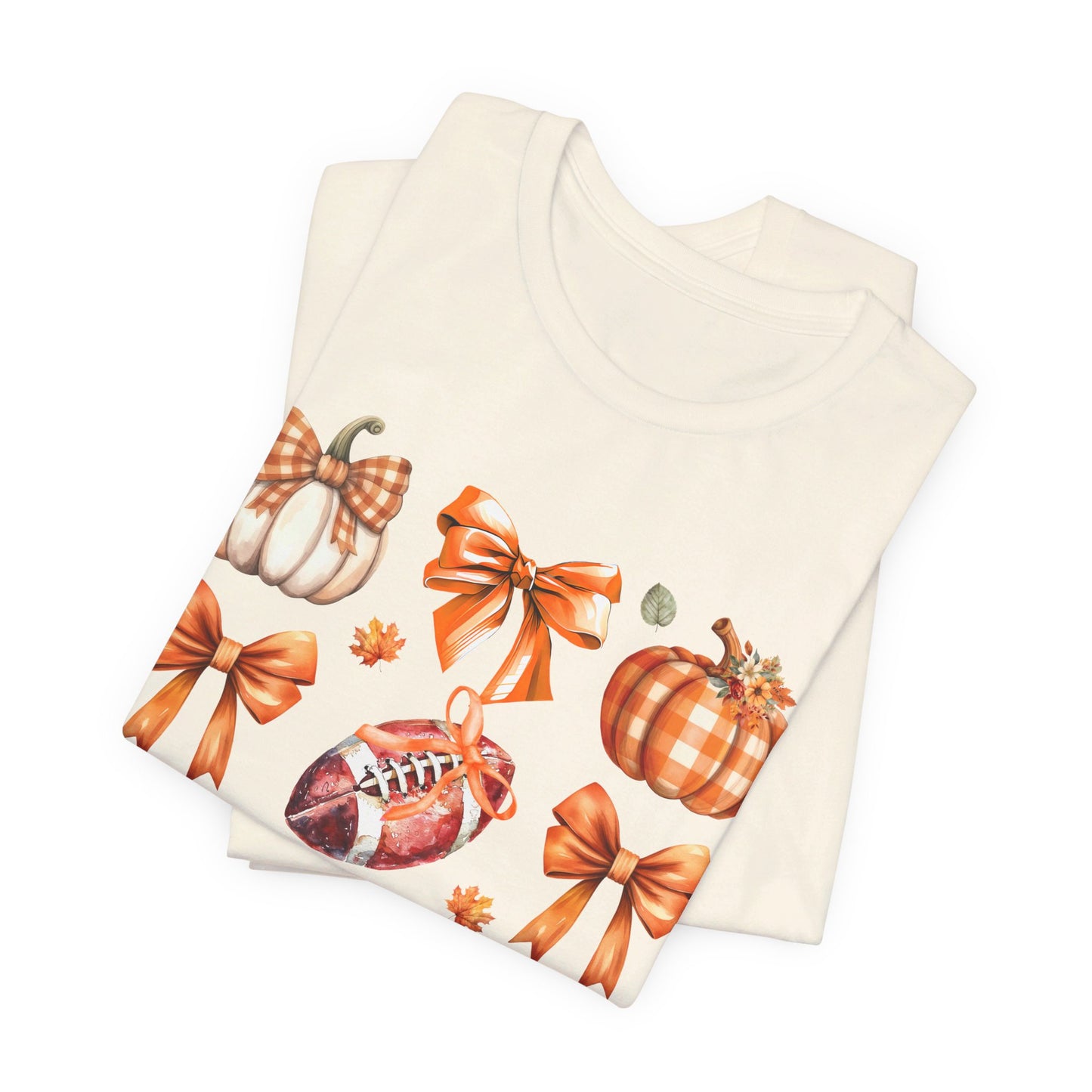 Fall Football Short Sleeve Tee