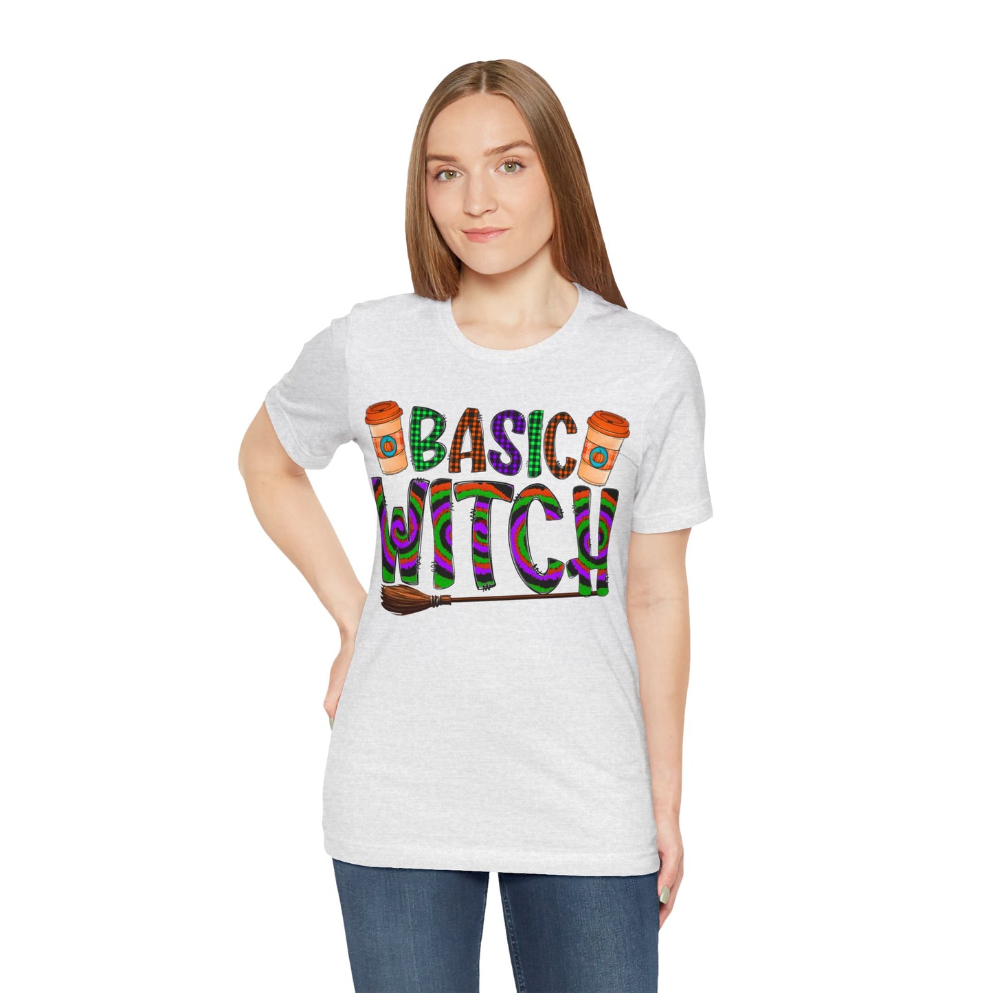 Halloween Basic Witch Short Sleeve Tee