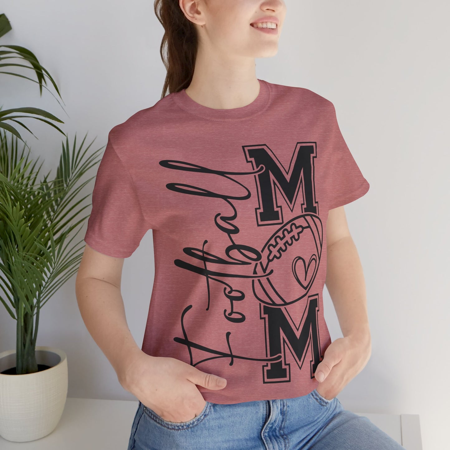 Football Mom Short Sleeve Tee