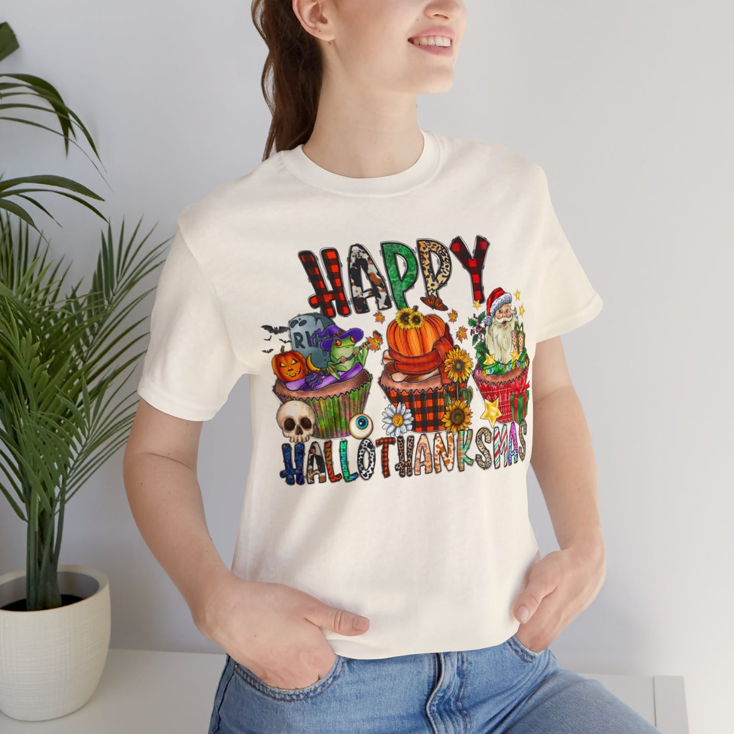 Hallothanksmas Short Sleeve Tee