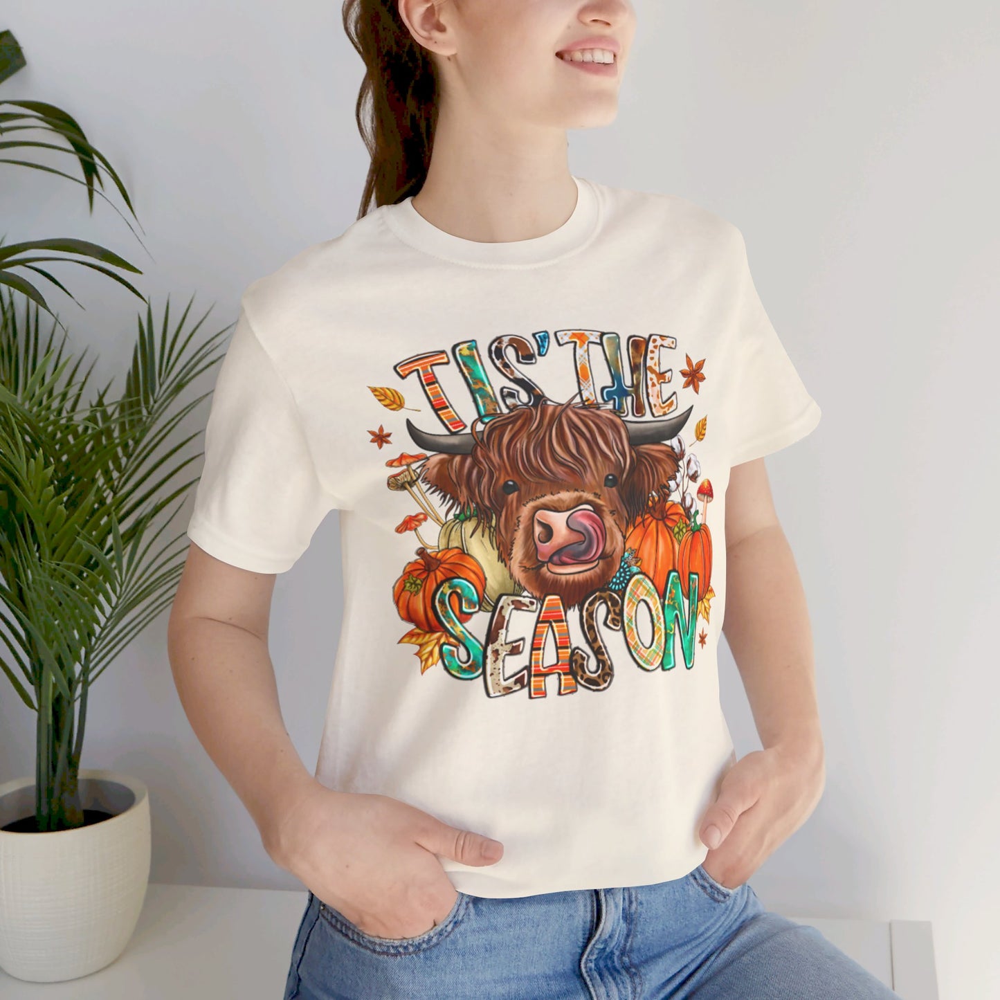 Halloween Cow Short Sleeve Tee