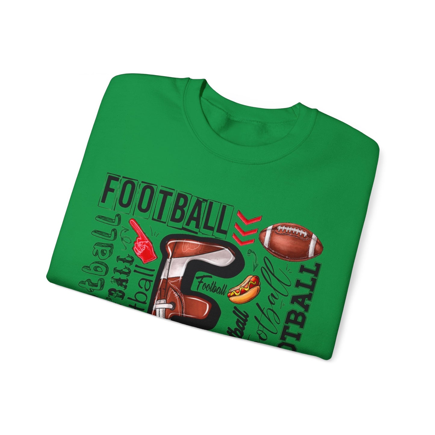 Football Crewneck Sweatshirt