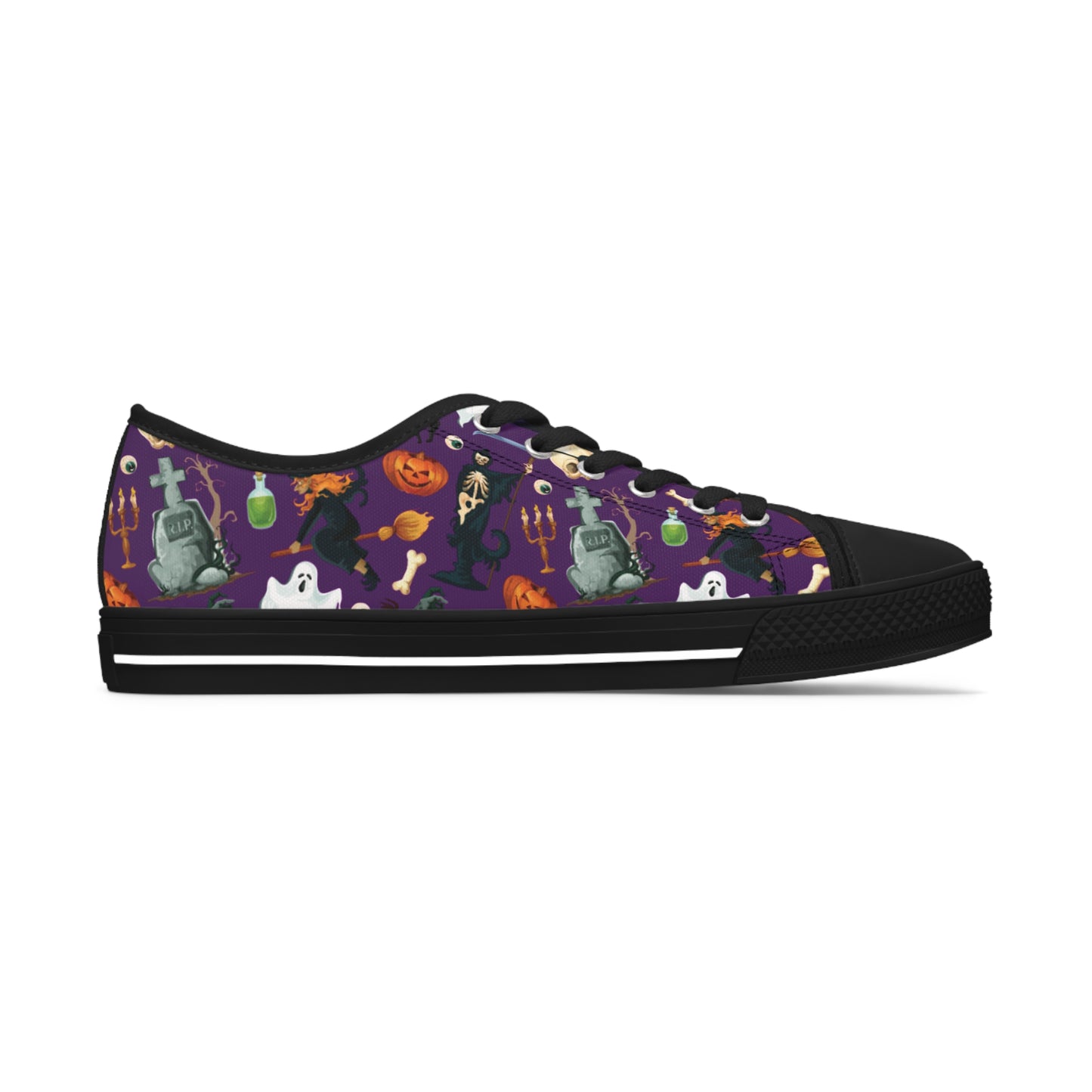 Women's Low Top Halloween Sneakers