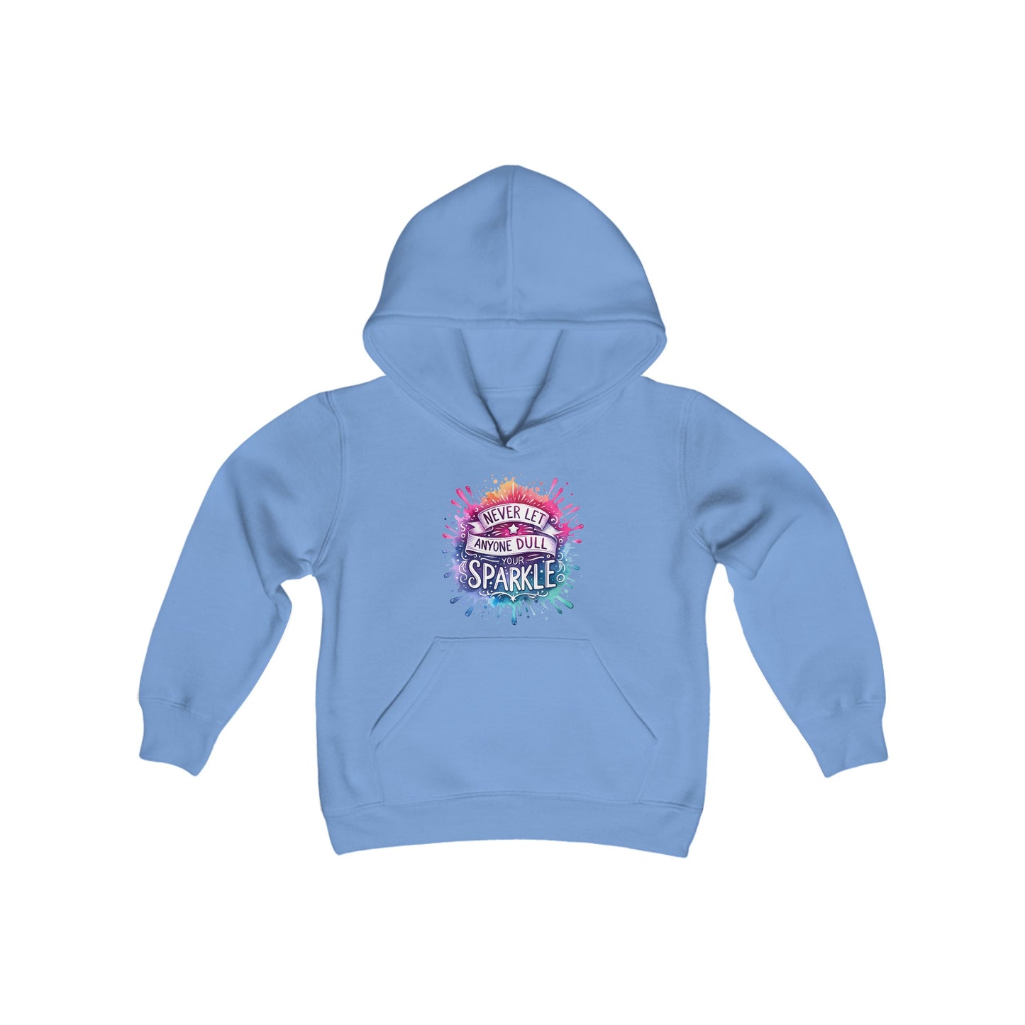 Youth Sparkle Heavy Blend Hoodie