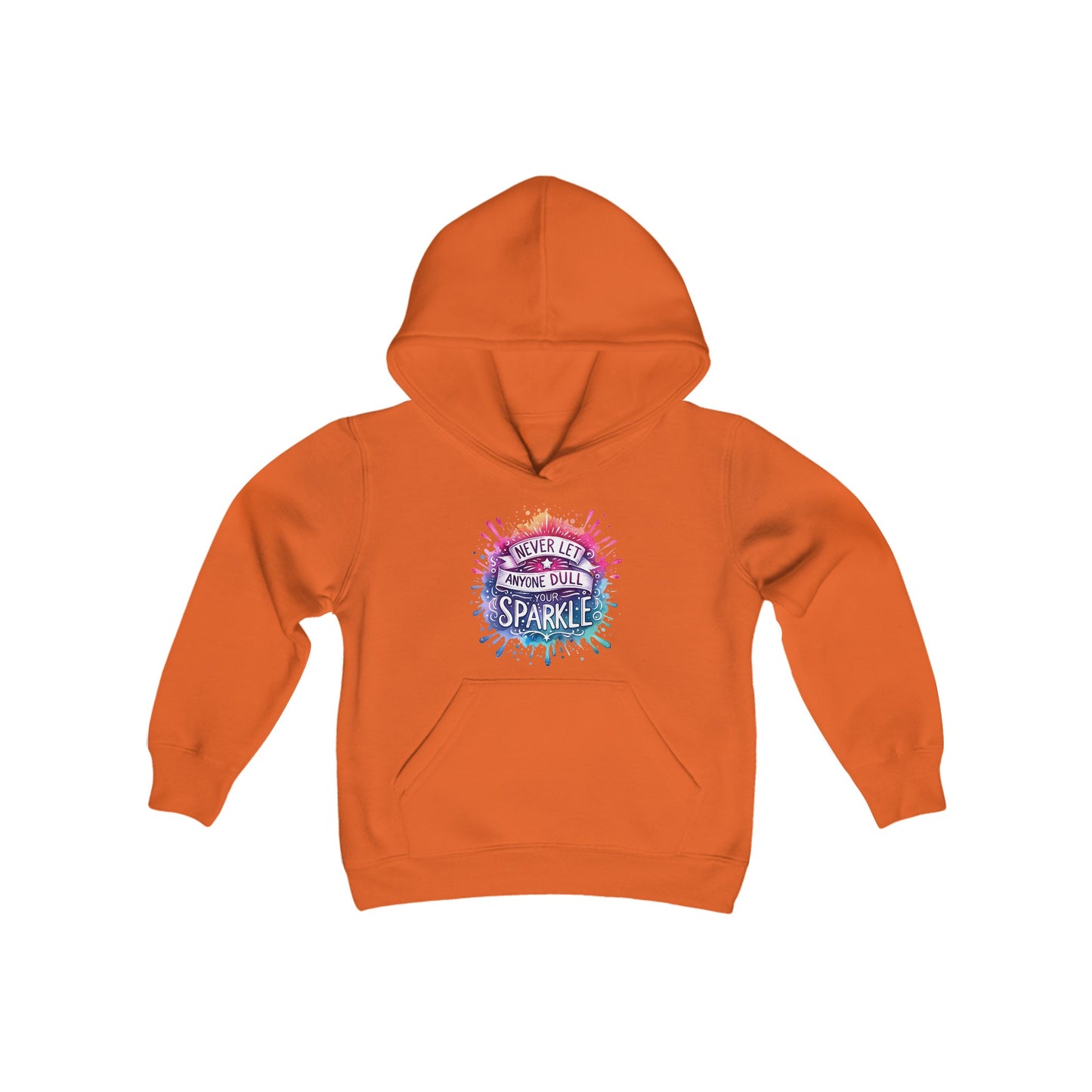 Youth Sparkle Heavy Blend Hoodie