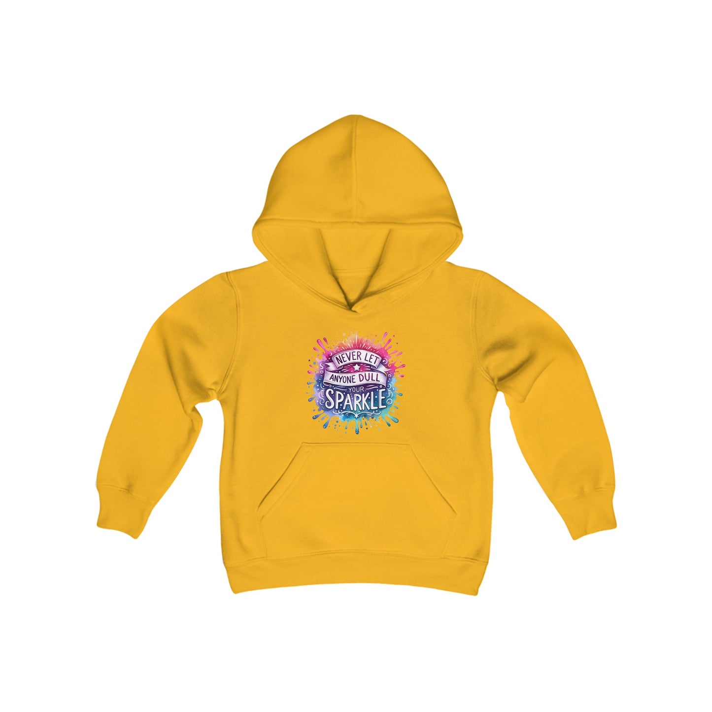 Youth Sparkle Heavy Blend Hoodie