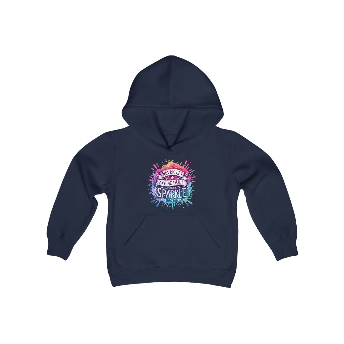 Youth Sparkle Heavy Blend Hoodie