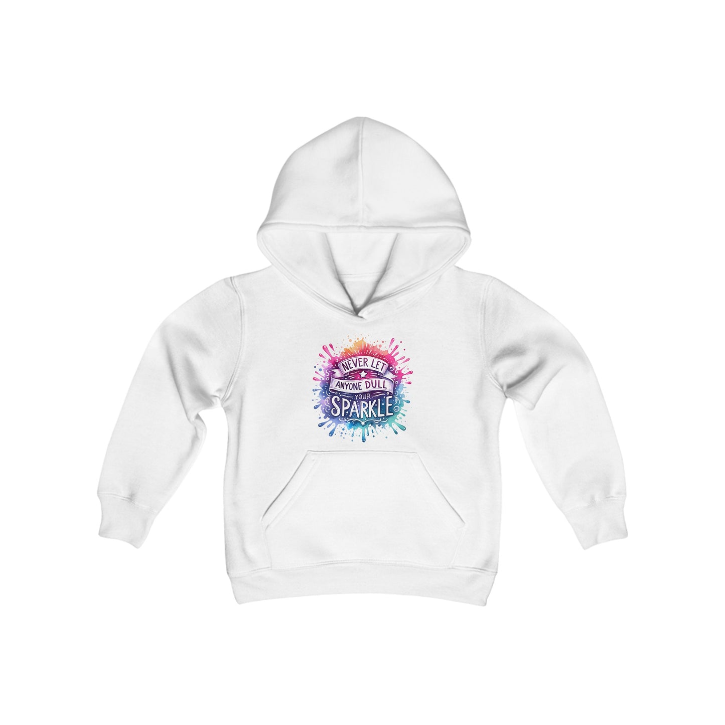 Youth Sparkle Heavy Blend Hoodie