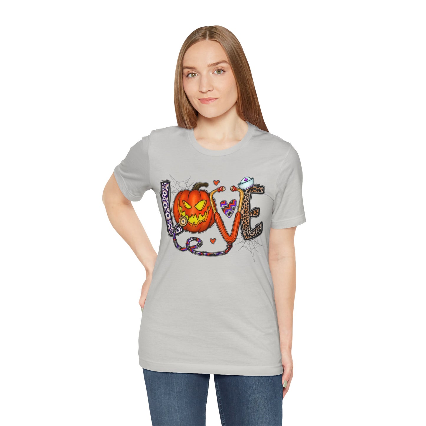 Halloween Nurse Short Sleeve Tee