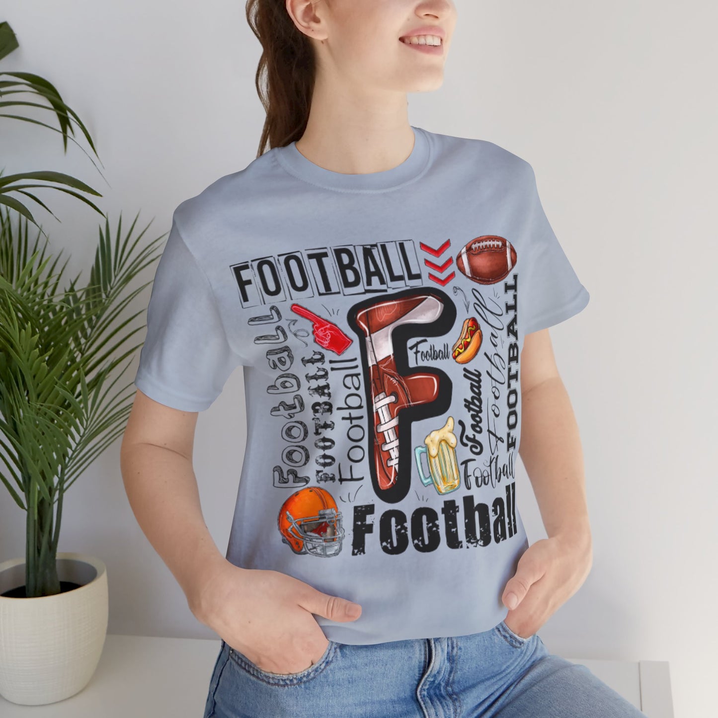 Football Short Sleeve Tee