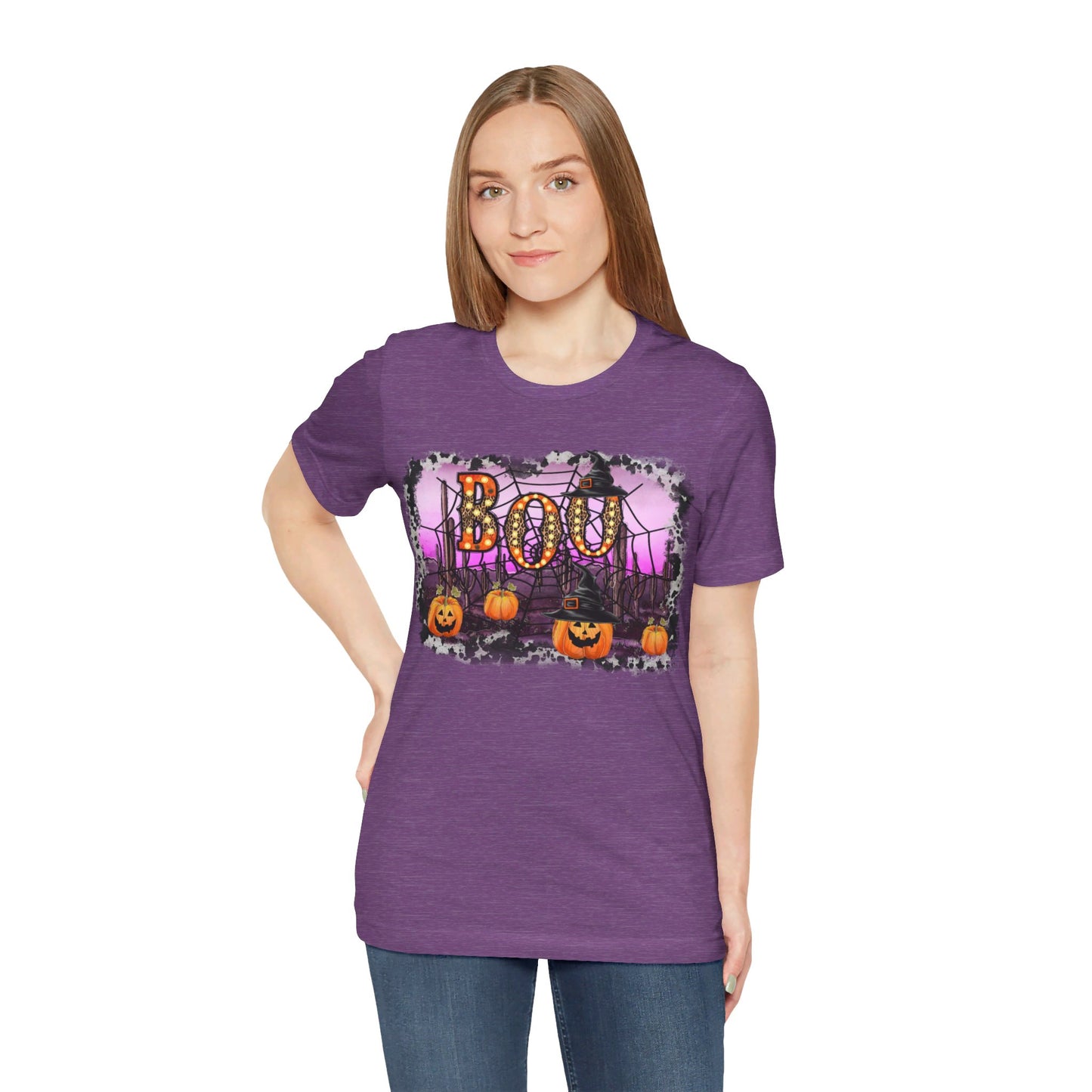 Halloween Boo Short Sleeve Tee