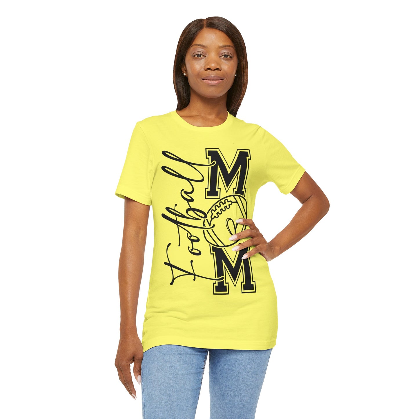 Football Mom Short Sleeve Tee