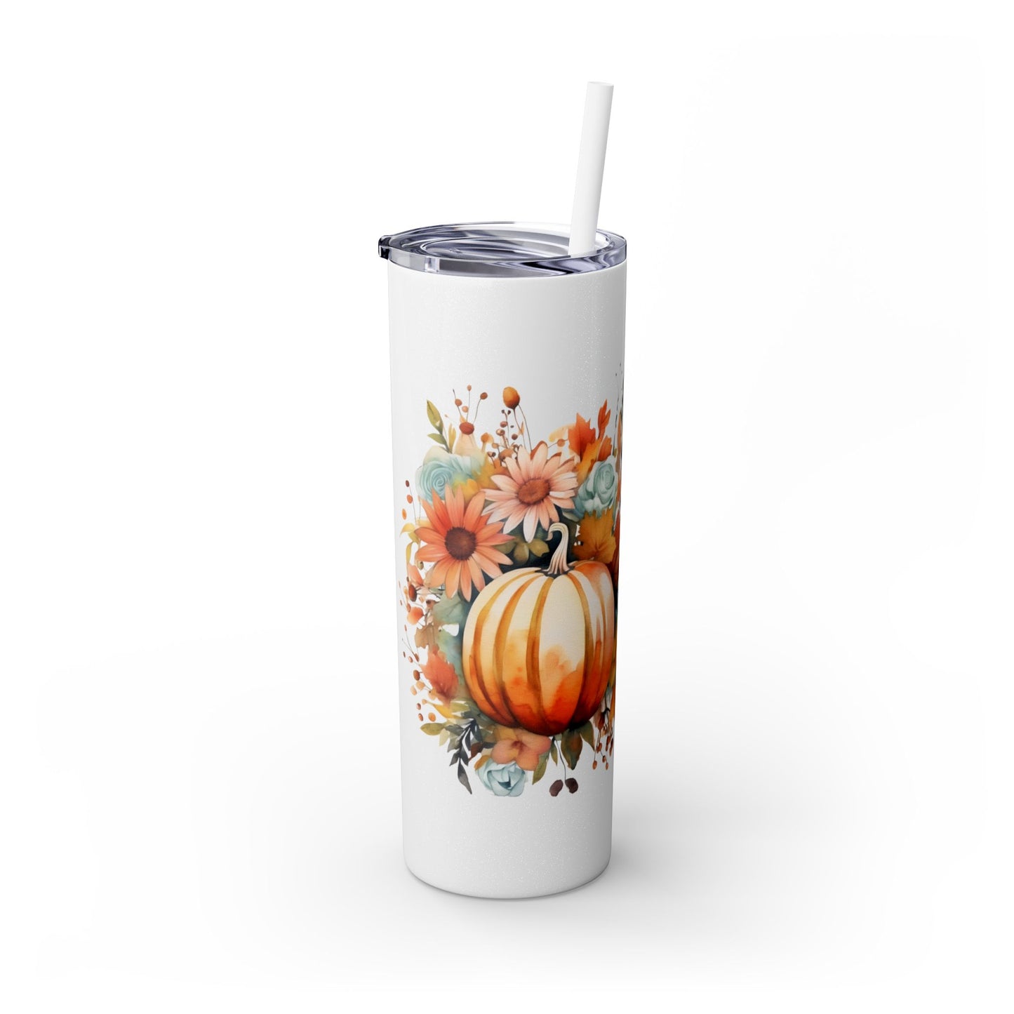 Skinny Tumbler with Straw, 20oz